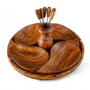 Set na servírování předkrmů 21 x 15cm
