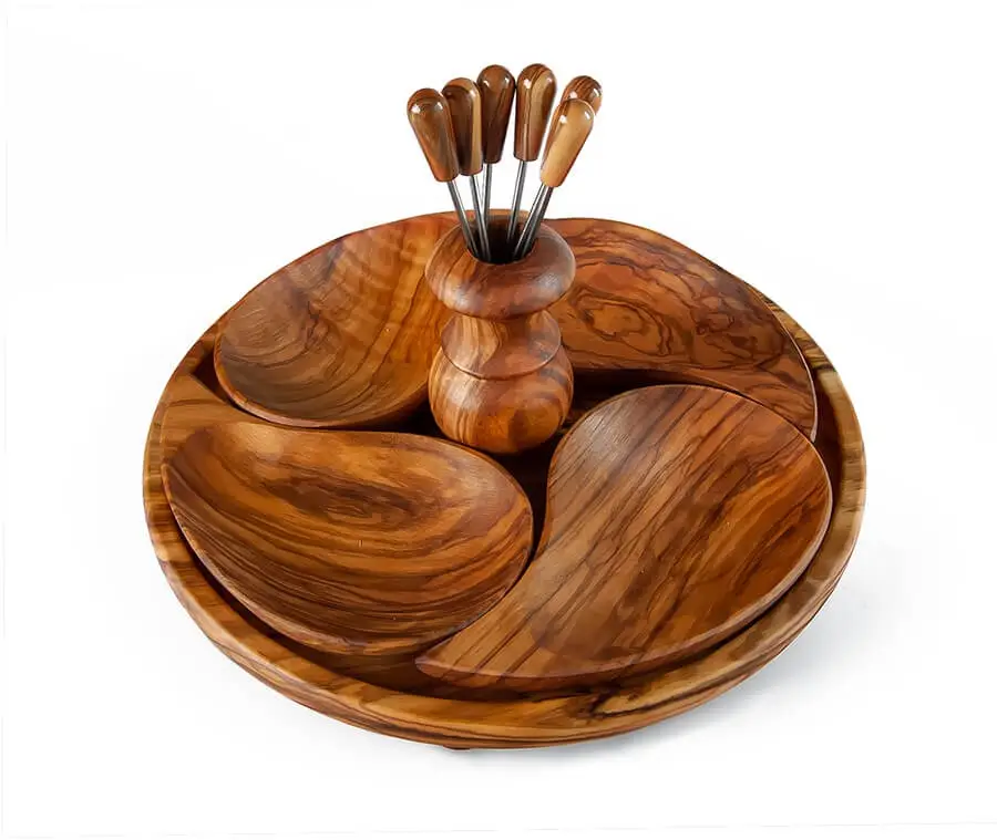 Set na servírování předkrmů 21 x 15cm