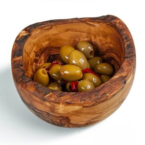 Miska s nepravidelným okrajem s kůrou 10cm