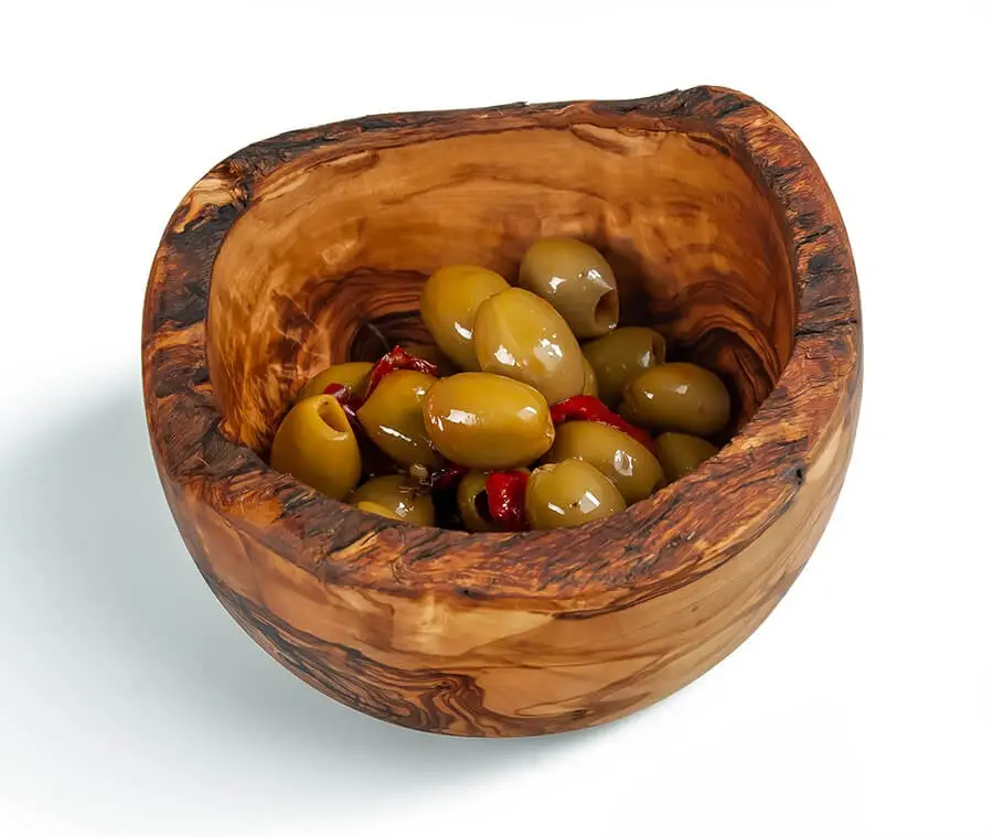 Miska s nepravidelným okrajem s kůrou 10cm