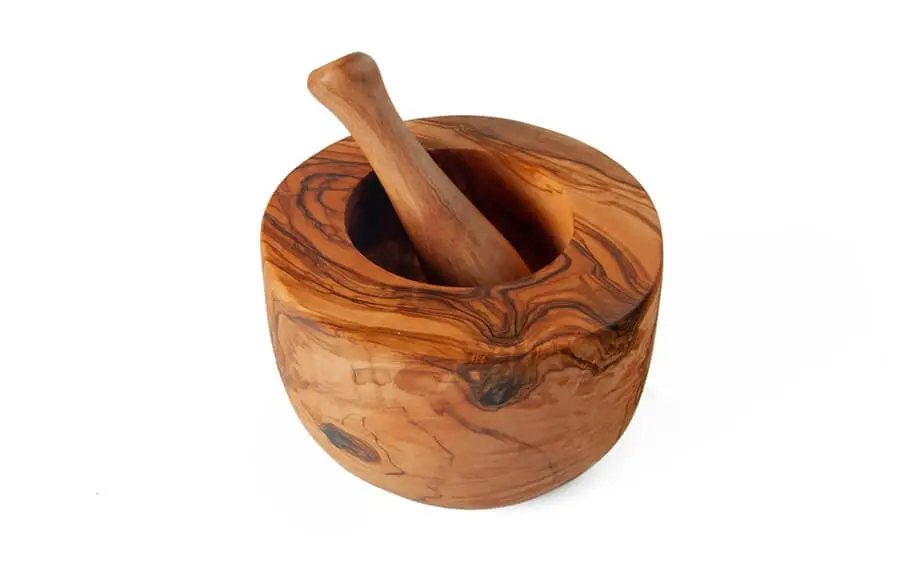 Hmoždíř s hladkým rovným okrajem bez kůry 14cm - Obrázek 5