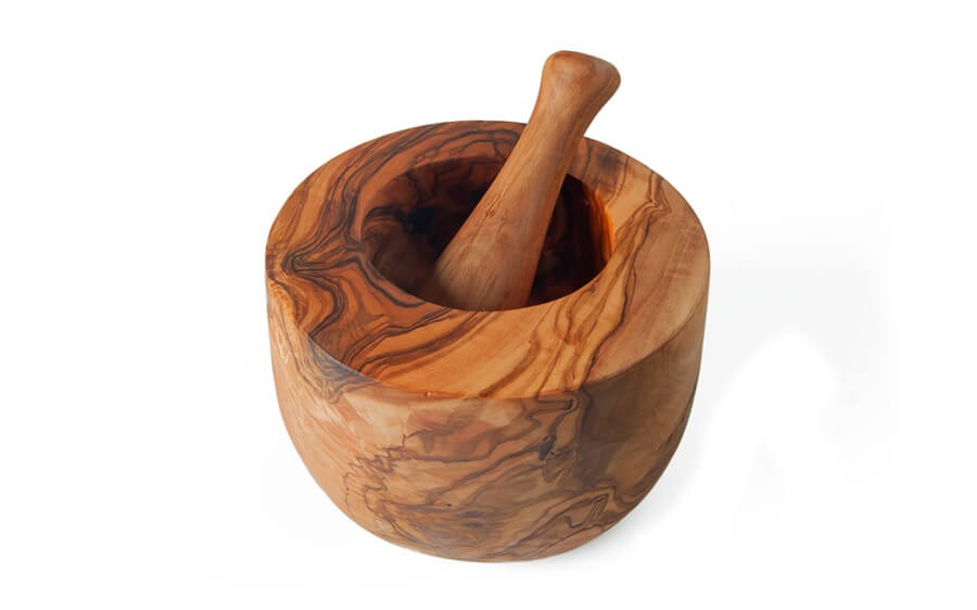 Hmoždíř s hladkým rovným okrajem bez kůry 14cm
