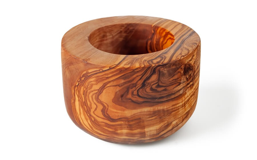 Hmoždíř s hladkým rovným okrajem bez kůry 10cm - Obrázek 3