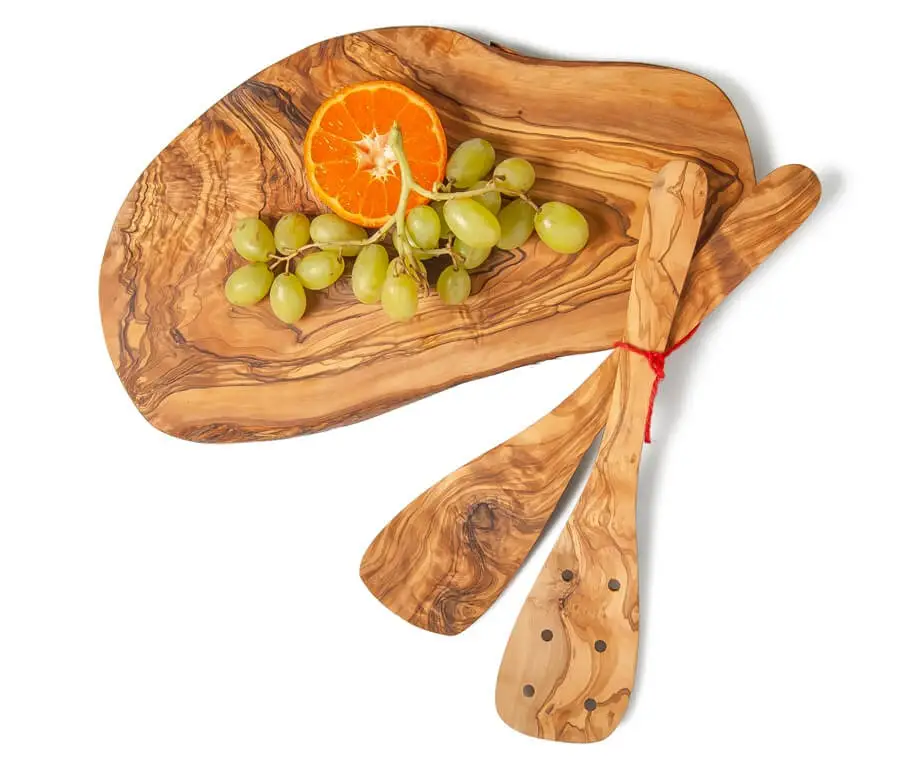 Nepravidelné prkénko s kůrou po obvodu 35cm - Obrázek 5