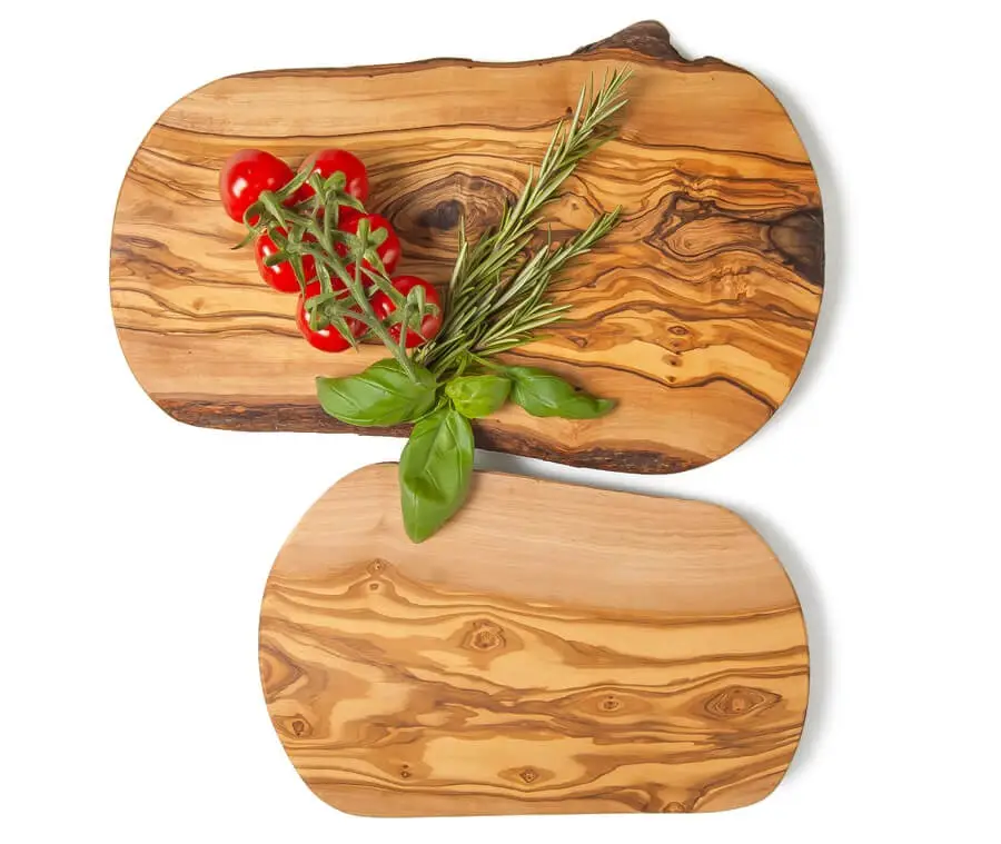 Nepravidelné prkénko s kůrou po obvodu 30cm - Obrázek 5