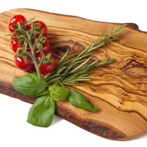Nepravidelné prkénko s kůrou po obvodu 30cm