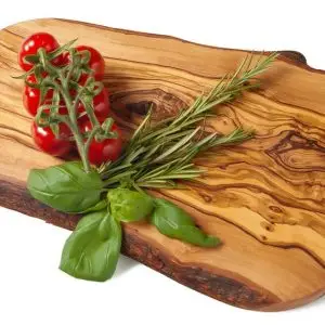 Nepravidelné prkénko s kůrou po obvodu 30cm