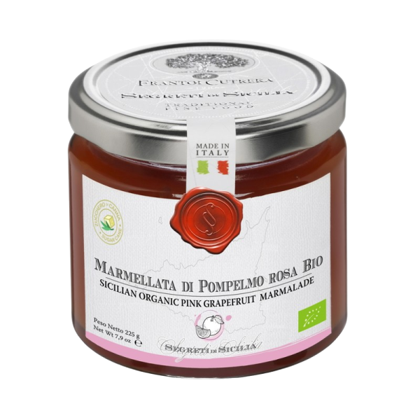 BIO marmeláda z růžového grapefruitu 225g
