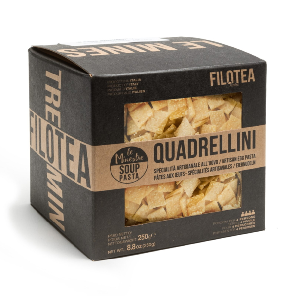 Těstoviny Quadrellini 250g
