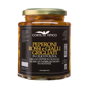 Grilované papriky v olivové oleji 290g