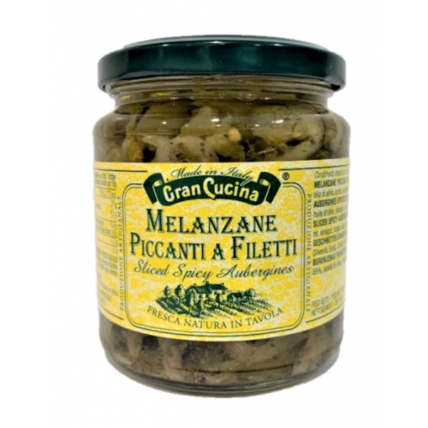 Nakrájený pikantní lilek 280g