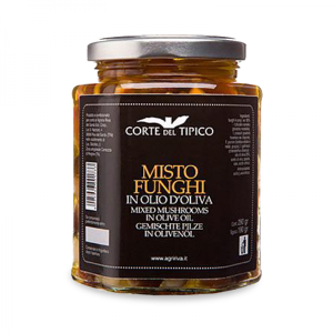 Houby míchané v olivovém oleji 290g