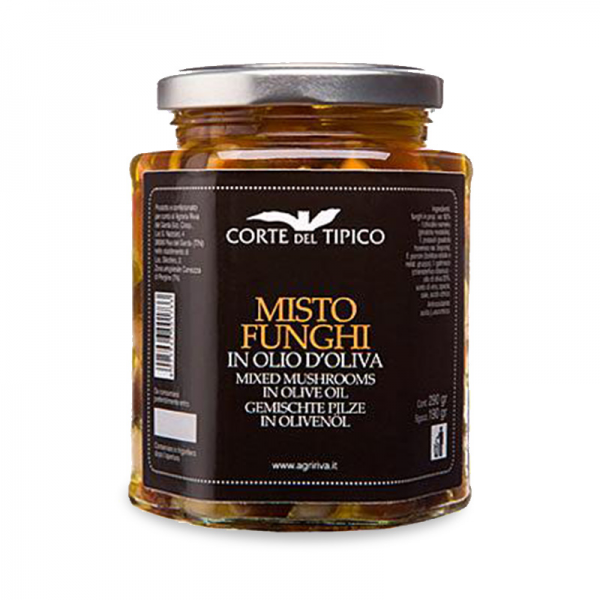 Houby míchané v olivovém oleji 290g