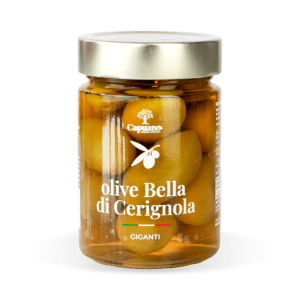 Olivy obří Bella di Cerignola ve sklenici 356g