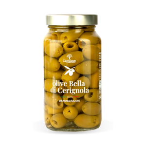 Olivy zelené Bella di Cerignola bez pecky ve sklenici 680g