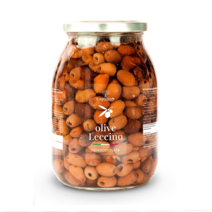 Olivy Leccino bez pecky ve sklenici 1kg