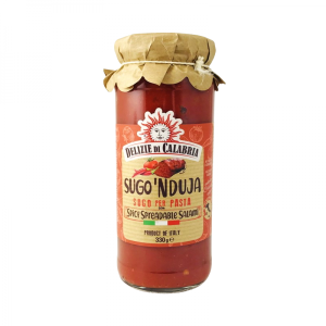 Omáčka na těstoviny s pikantním salámem Nduja 330g