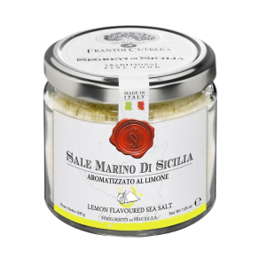 Sicilská mořská sůl ochucená - citrón 200g