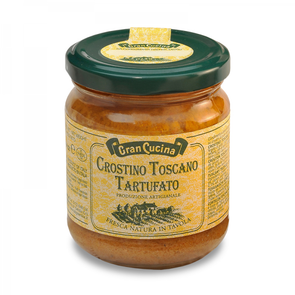 Toskánská játrová paštika (kuřecí játra s lanýžem)  180g