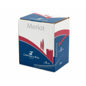 Víno červené Merlot IGT 5 l - Bag In Box