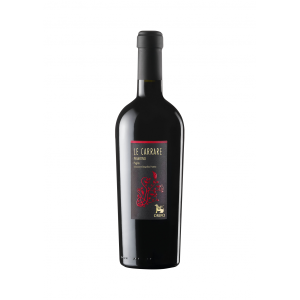 Víno červené Primitivo Puglia Le Carrare 0,75l