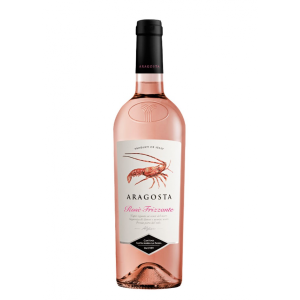 Víno růžové Aragosta frizzante 0,75l