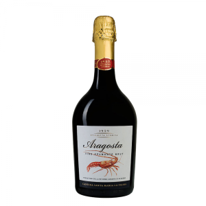 Víno šumivé bílé  Aragosta Brut 0,75l