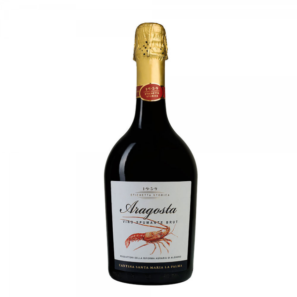 Víno šumivé bílé Aragosta Brut 0,75l