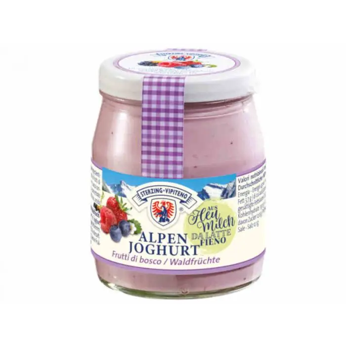 Alpský jogurt s lesními plody 150g