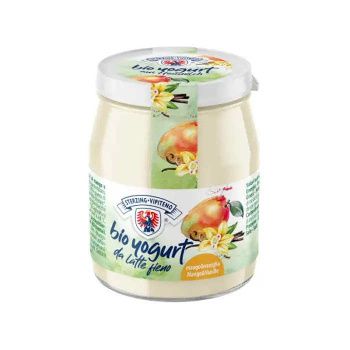 Alpský jogurt s mangem a vanilkou 150g BIO