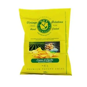 Bramborové chipsy Vintage s cibulí 120g