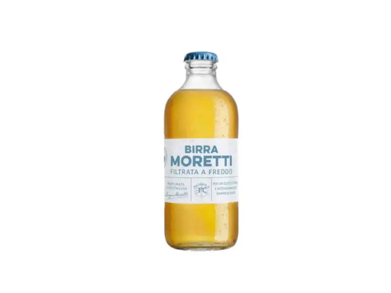 Pivo MORETTI Filtrované, chlazené 0,33L