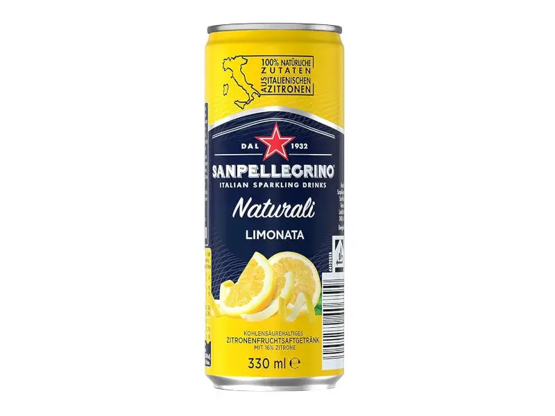 Limonáda SAN PELLEGRINO Plech. 0,33L