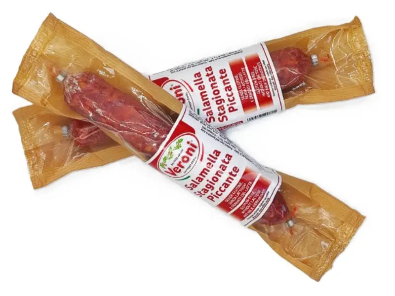 Salám vepřový uzený pikantní 150g Veroni