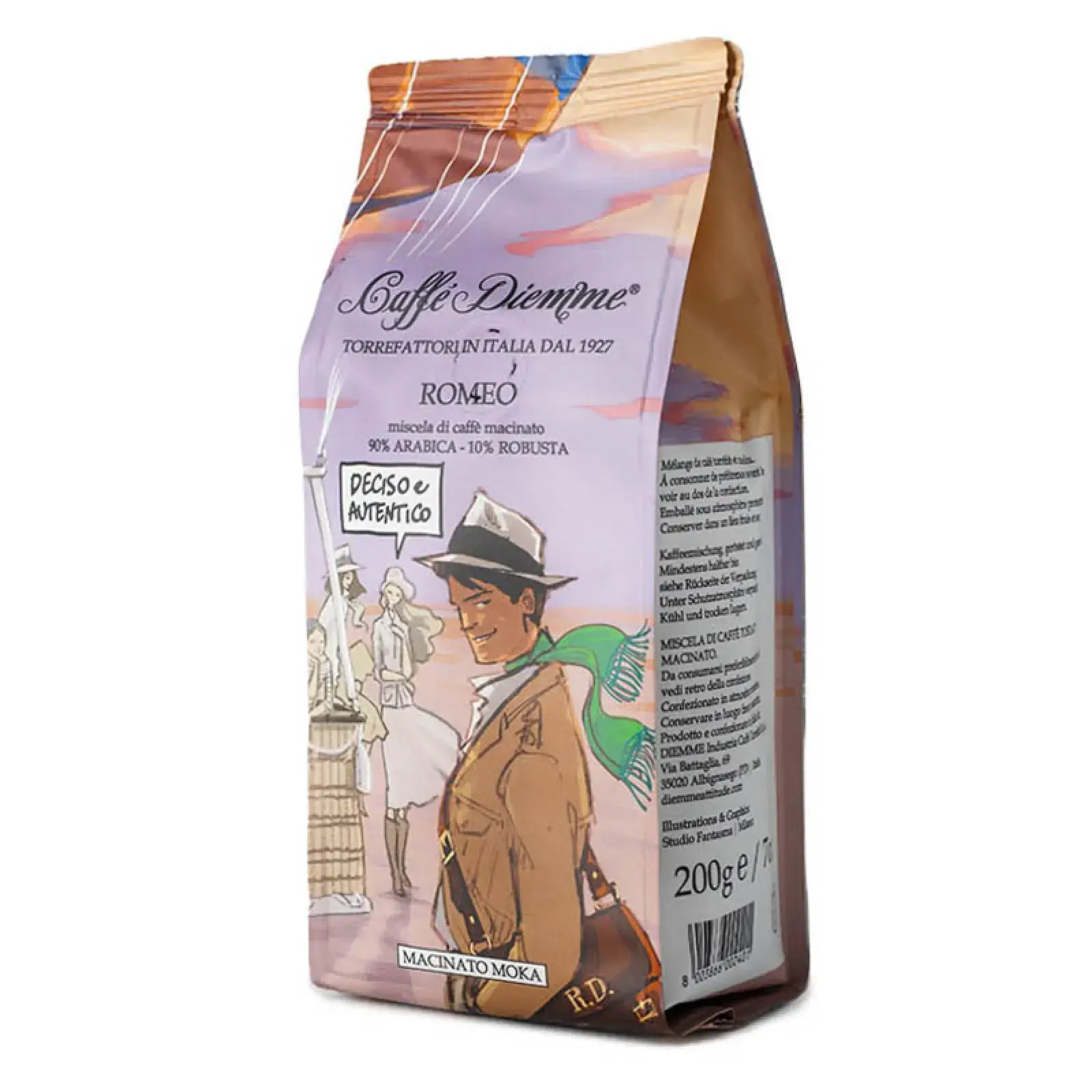Caffé Diemme Romeo- mletá 200g