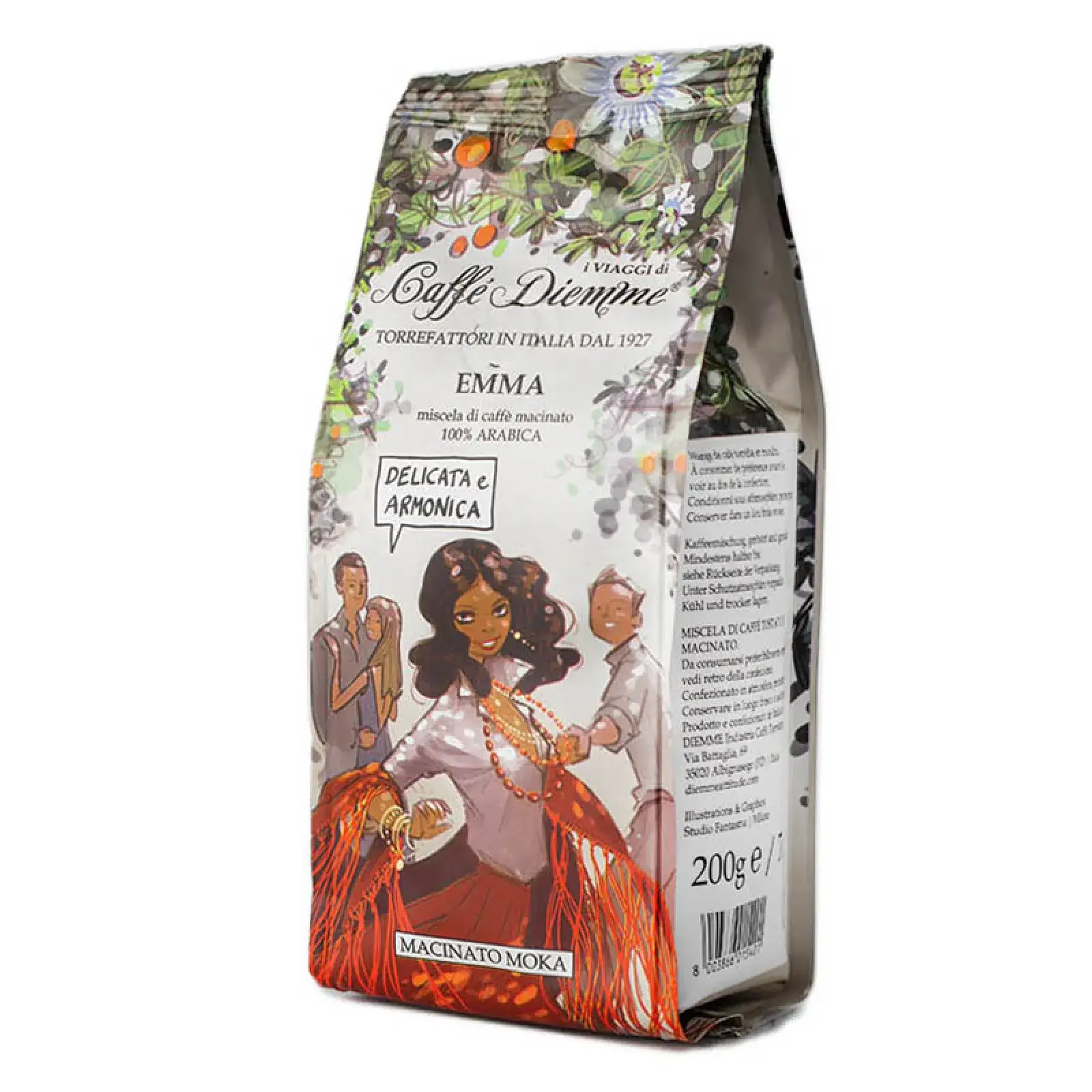 Caffé Diemme Emma- mletá 200g