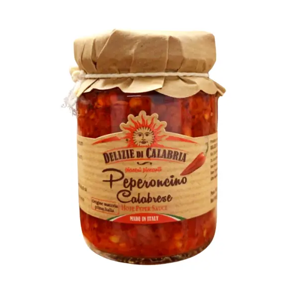 Kalábrijské chilli papričky krájené 90g
