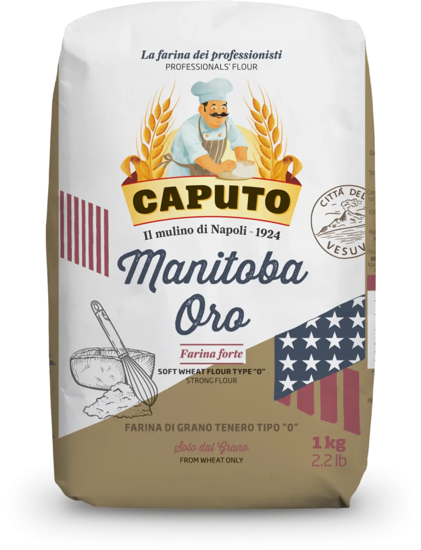 Caputo italská mouka Manitoba Oro “0“ 1 kg