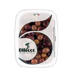 Olivy sušené Leccino s pomerančovou příchutí 200g