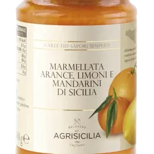 Agrisicilia marmeláda ze sicilských pomerančů, citronů a mandarinek