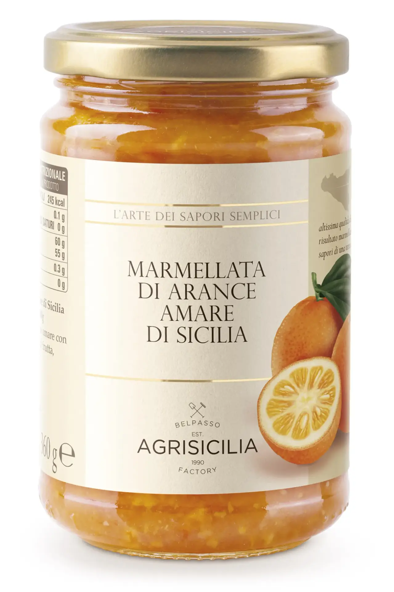 Agrisicilia marmeláda ze sicilských hořkých pomerančů