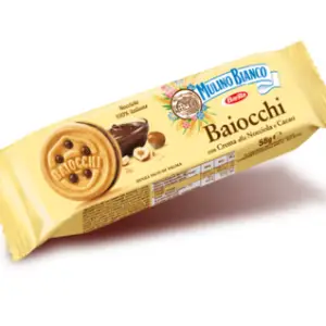 Mulino Bianco Baiocchi s lískooříškovým krémem 28g