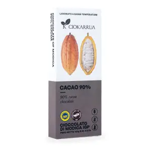 CIOKARRUA MODICA Čokoláda kakao 90% IGP 100g