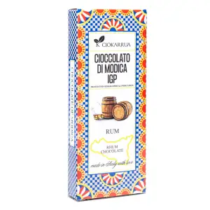 CIOKARRUA MODICA Čokoláda rumová IGP 80g