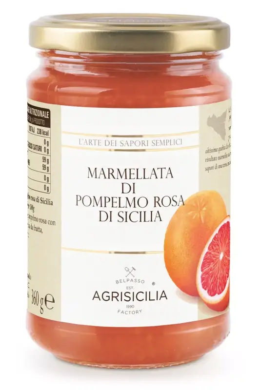 Agrisicilia marmeláda z růžového sicilského grepu I.G.P. 360g