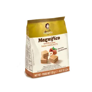 MATILDE VINCENZI Wafer ve tvaru kostky s listko-oříškovou nápní 125g